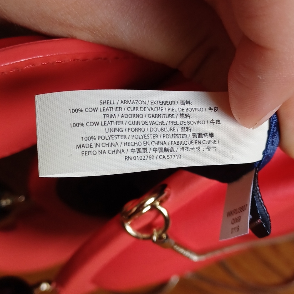 KATE SPADE Make a Splash Geranium Crab Crossbody Novelty Purse Handbag Red RARE - Picture 12 of 13